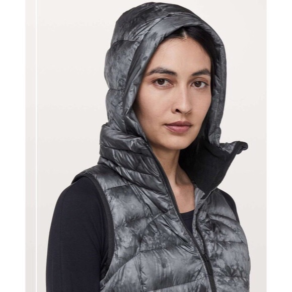 LULULEMON PACK IT DOWN Melanite Down Vest Sz2 NEW - Picture 5 of 8